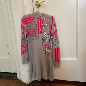 Kenzo girls sweatshirt dress, size 12, worn twice